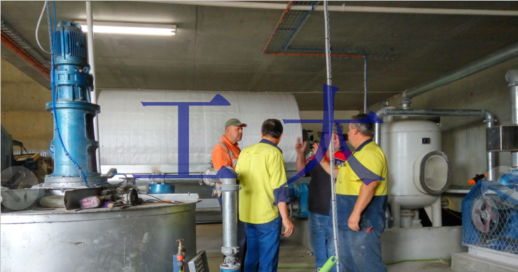 出口至澳洲轉鼓過濾機